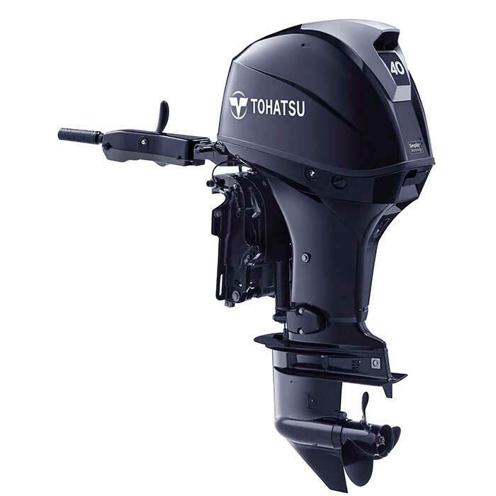 Tohatsu 40 HP Tiller Outboard Motor - MFS40 - 2023 | Defender