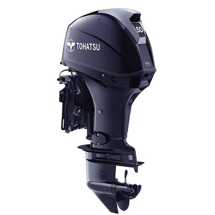 Image of : Tohatsu 50 HP Remote Outboard Motor - MFS50 - 2022 
