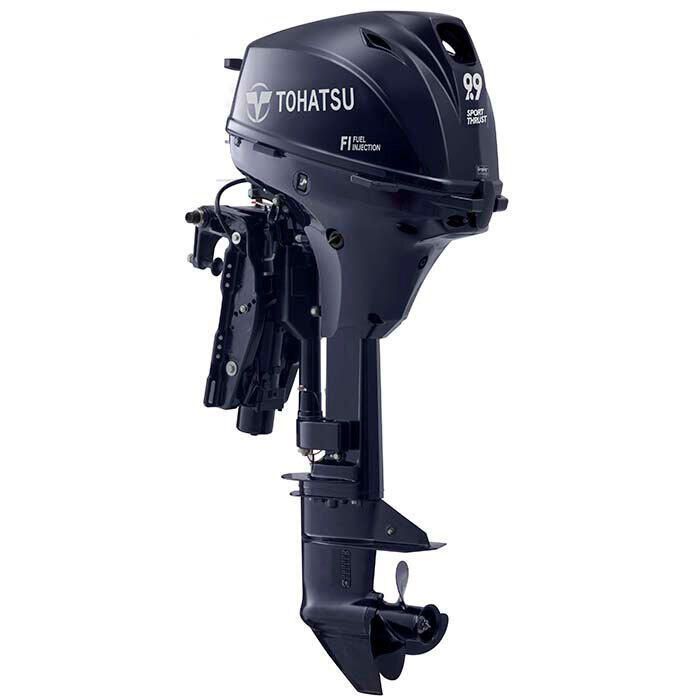 Image of : Tohatsu 9.9 HP Remote Outboard Motor - MFS9.9 - 2023 