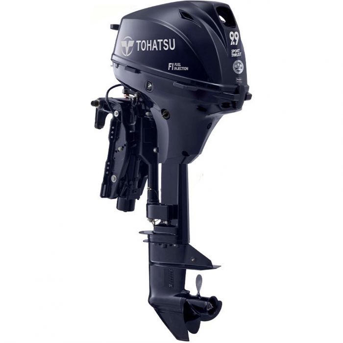 Image of : Tohatsu 9.9 HP Remote Outboard Motor - MFS9.9 - 2024 