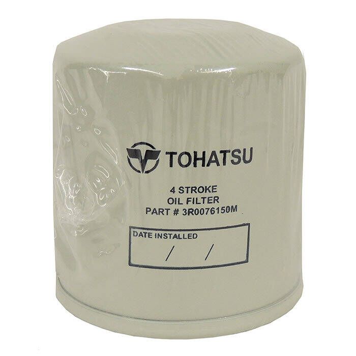 Image of : Tohatsu Nissan/Mercury Outboard Motor OEM Replacement Oil Filter - 3R0076150M 