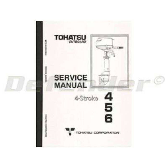 Image of : Tohatsu Nissan OEM Outboard Motor Service Manual - 003-21034-2 