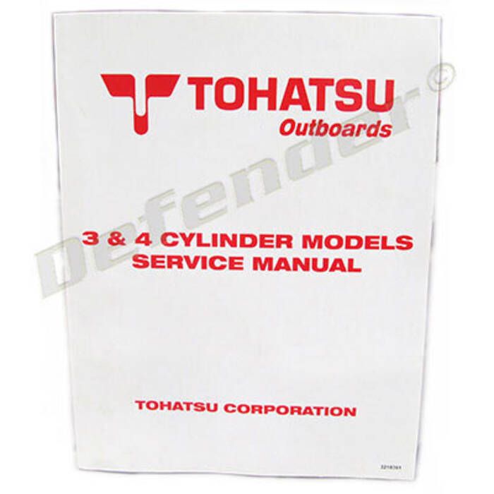 Image of : Tohatsu Nissan OEM Outboard Motor Service Manual - 003-21036-1 