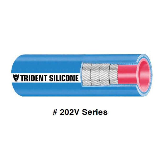 Image of : Trident 202V Silicone Marine Wet Exhaust & Water Coolant Hose 