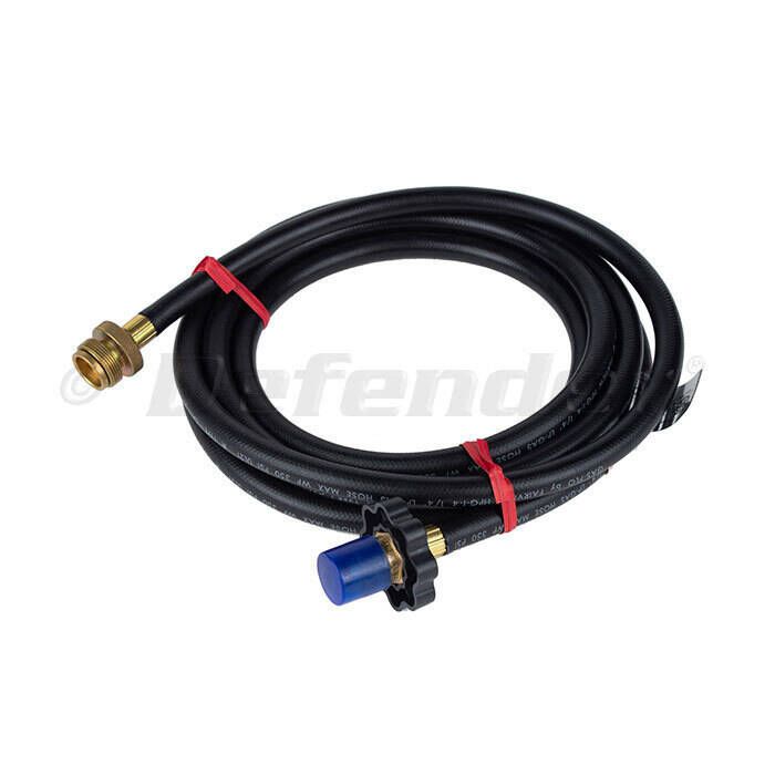 Image of : Trident Marine LPG Propane Gas High Pressure Grill Adapter Hose - 40407-144 