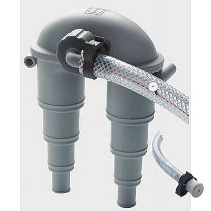 Image of : Vetus Air Vent Anti Syphon Device with Hose 