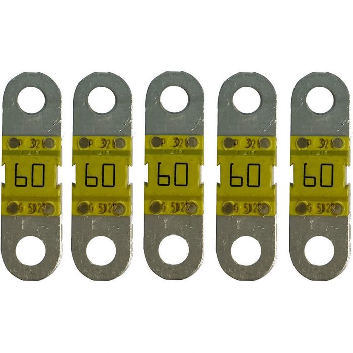 MIDI-FUSE 80A/32V – Confezione Da 5 Fusibili Midi Per Auto, Elettronica E Impianti
