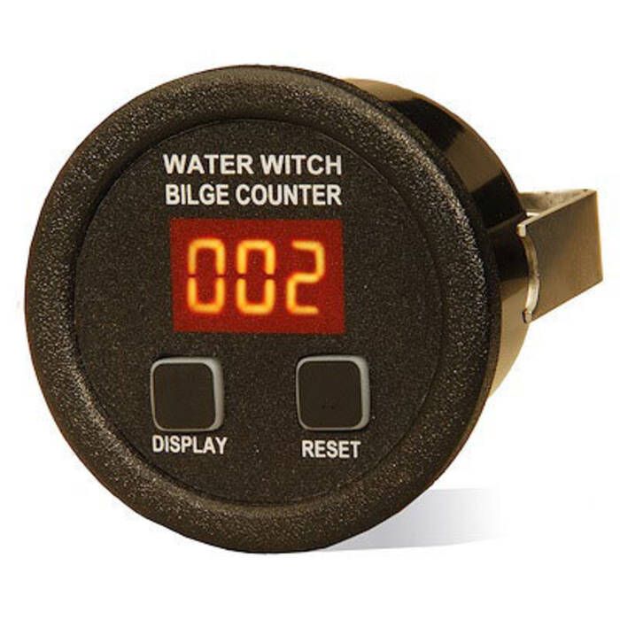 Image of : Water Witch Bilge Pump Cycle Counter - BC100RDB 