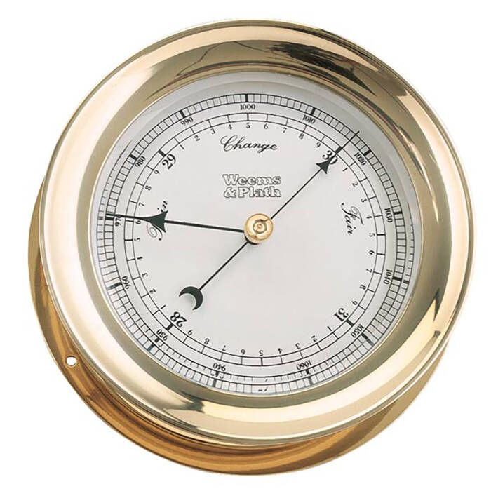 Image of : Weems & Plath Admiral Barometer - 290700 