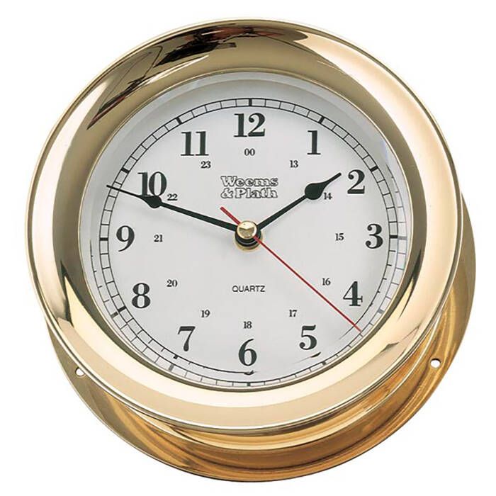 Image of : Weems & Plath Admiral Quartz Clock - 290500 