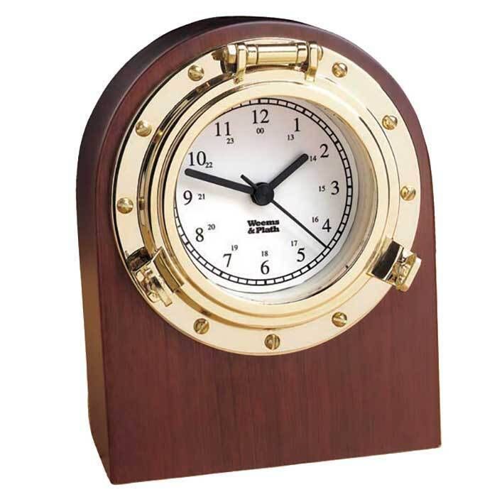 Image of : Weems & Plath Porthole Desk Clock - 312400 