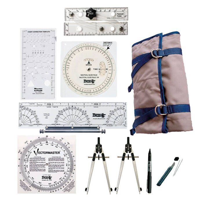 Image of : Weems & Plath Professional Mariner's Navigation Kit Bundle 