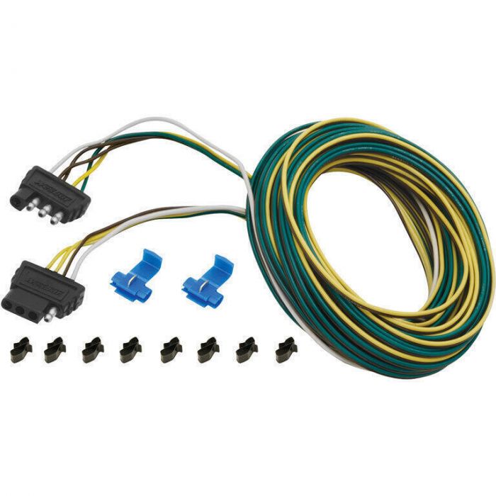Image of : Wesbar 25' Flat Trailer End Wiring Harness Kit 