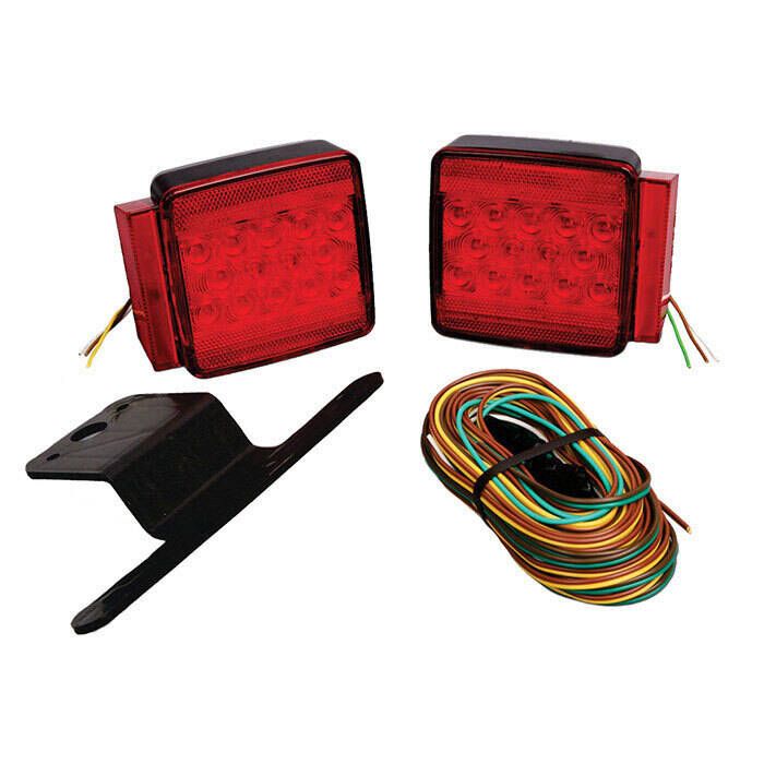 Image of : Wesbar LED Submersible Combination Trailer Taillight Kit - 287512 
