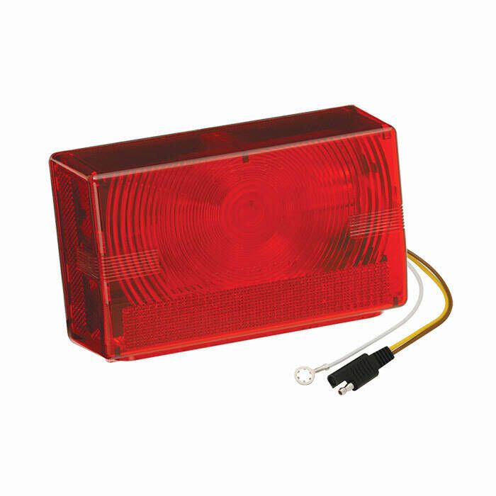 Image of : Wesbar Submersible 4x6 Low Profile Tail Light - 403025 