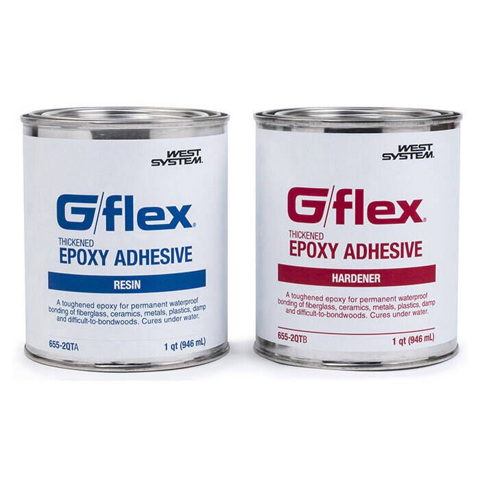 Image of : West System G/Flex Thickened Epoxy Adhesive - 64 Ounce - 655-2 