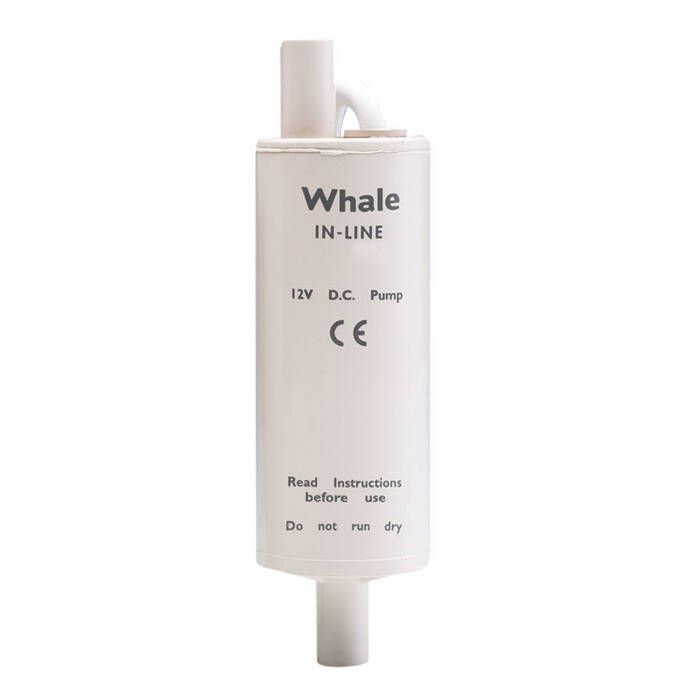 Image of : Whale Inline Fresh Water Booster Pump 