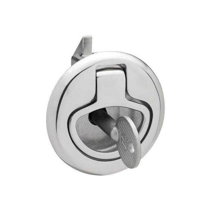 Image of : Whitecap 316 Stainless Steel D-Style Ring Slam Latch 