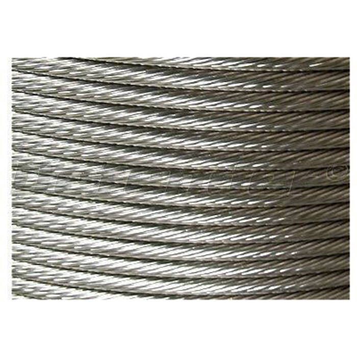 Image of : Worldwide Enterprises 1 x 19 Stainless Steel Rigging Wire 