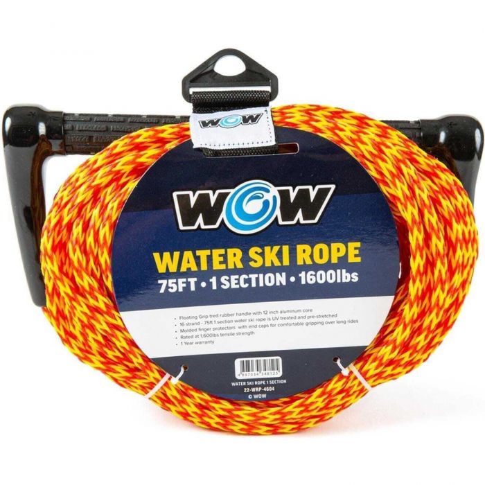 Image of : WOW Sports 75' Watersports Tow Rope - 22-WRP-4604 