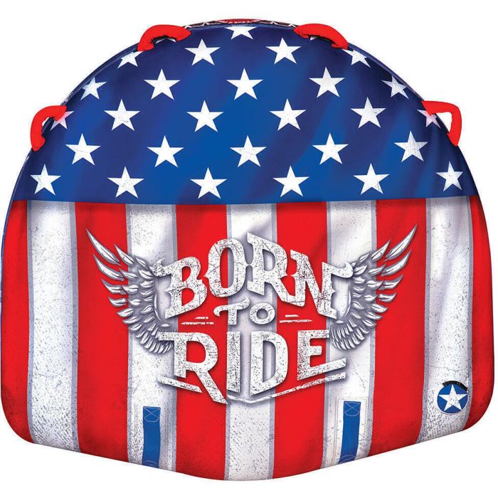 Image of : WOW Sports Born to Ride Towable Boat Tube - 20-1010 