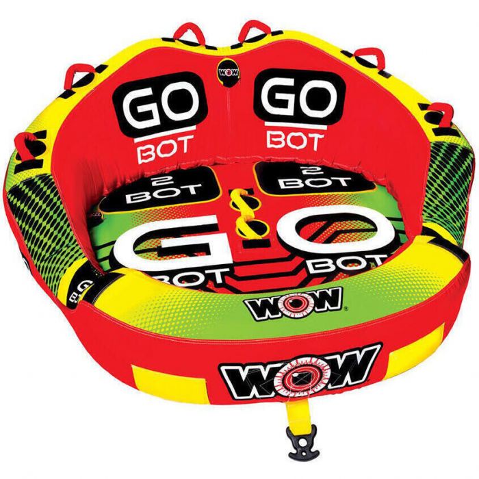 Image of : WOW Sports Go Bot Towable Boat Tube 