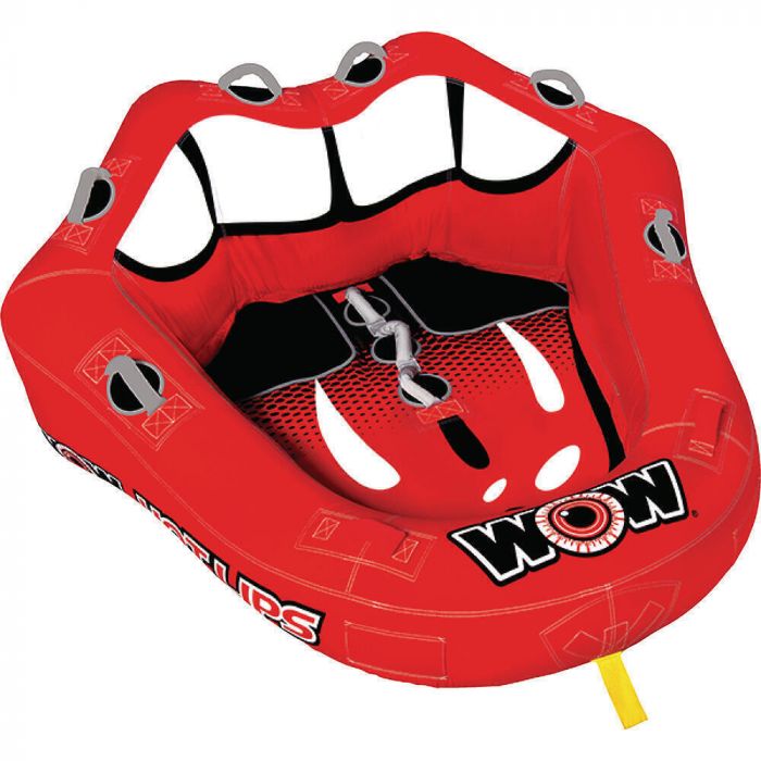 Image of : WOW Sports Hot Lips Towable Boat Tube - 15-1100 