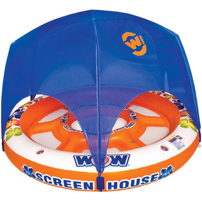 Image of : WOW Sports Screenhouse Island Lounger Float - 21-2090 