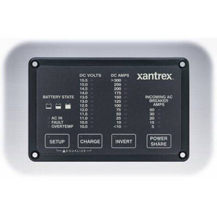 Image of : Xantrex Battery Status & Inverter/Charger Remote Control Panel - 84-2056-01 