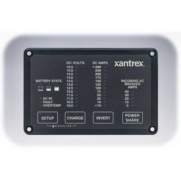 Xantrex Battery Status & Inverter/Charger Remote Control Panel - 84-2056-01