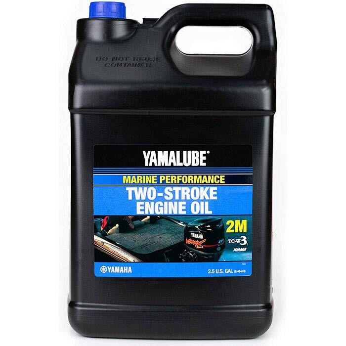 Image of : Yamaha 2M Yamalube 2-Stroke Semi-Synthetic Marine Engine Oil