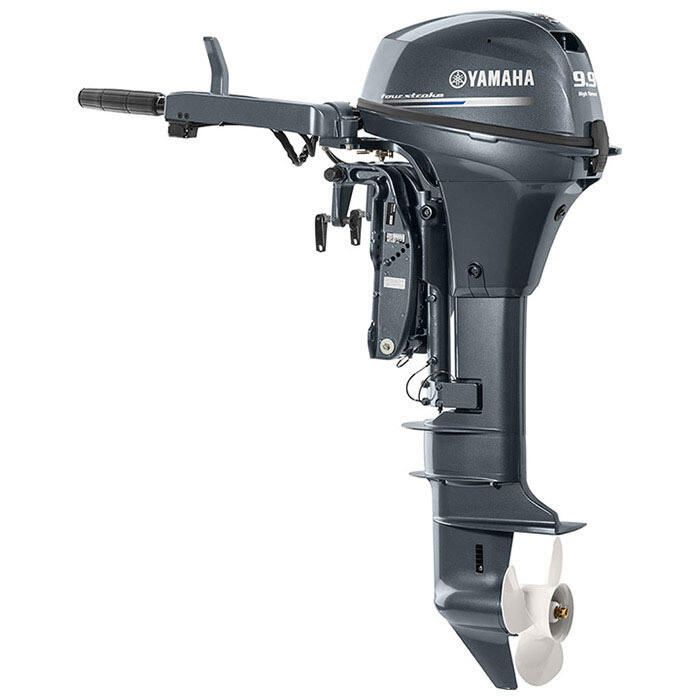 Image of : Yamaha 9.9 HP Tiller Outboard Motor - T9.9 High Thrust - 2023 