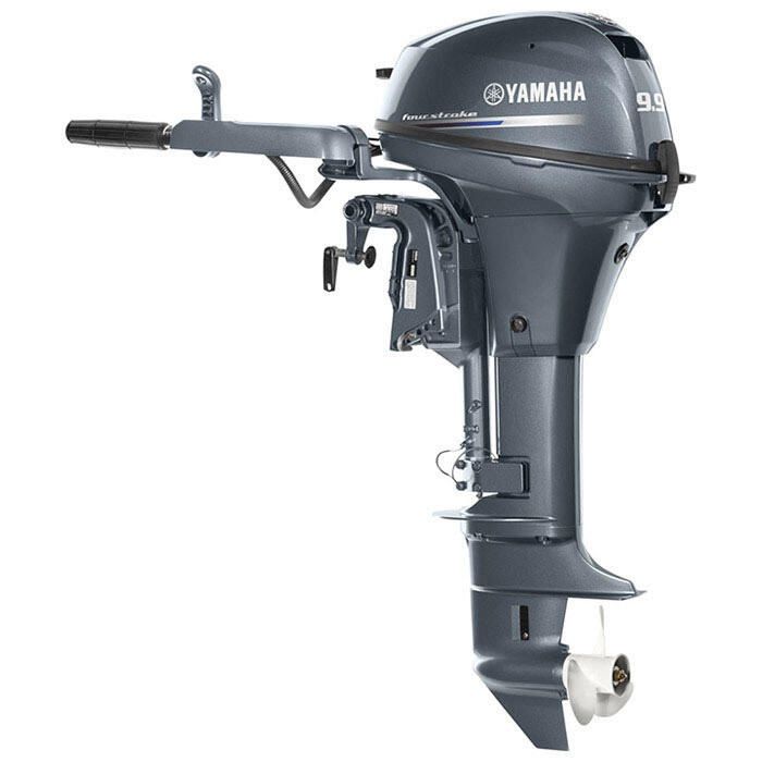 Image of : Yamaha 9.9 HP Tiller Outboard Motor - F9.9 - 2023 