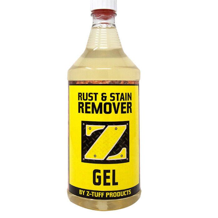 Image of : Z-Tuff Products Z-Rust & Stain Remover Gel - ZRR-32RTU 