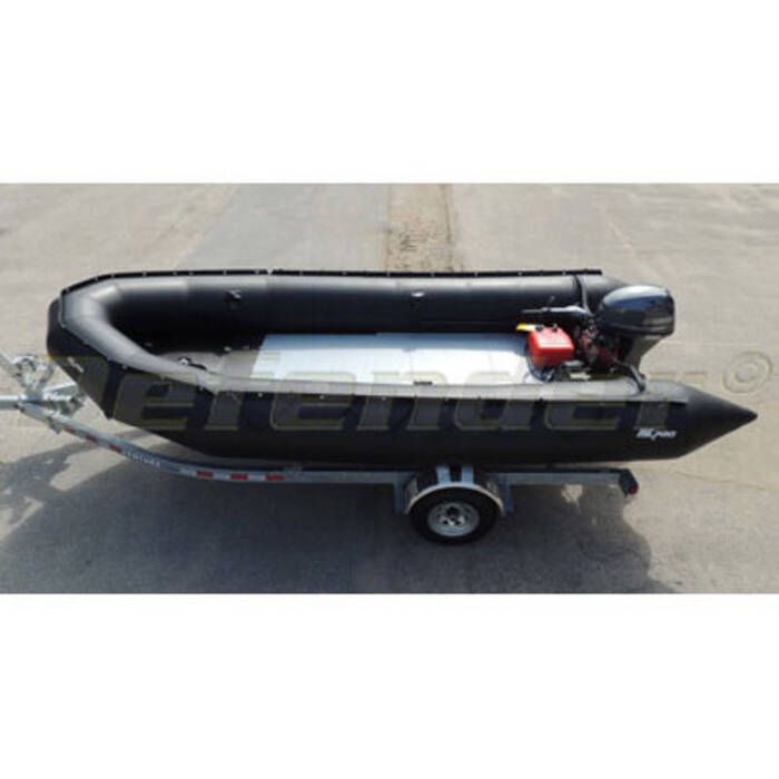 Image of : Zodiac MilPro Heavy Duty Series 23' Black Inflatable Boat 