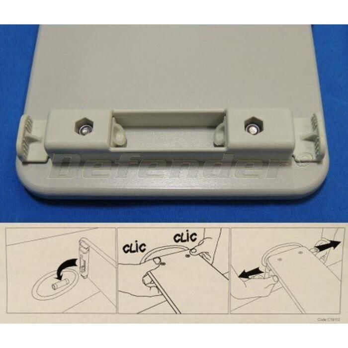 Zodiac Quick Release Bench Seat - Z60518 | Defender Marine