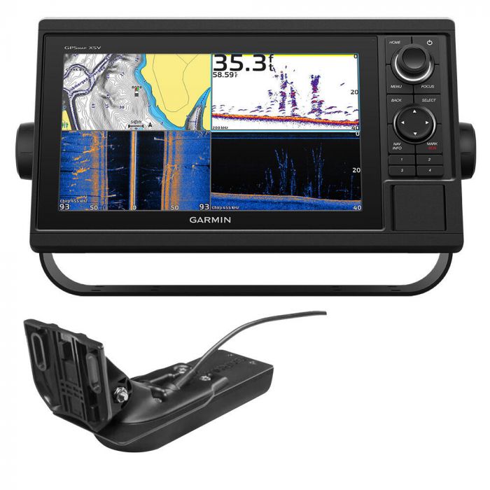 Image of : Garmin GPSMAP 1042xsv Sonar Chartplotter with GT52-TM Transducer and Navionics+ - 010-01740-60