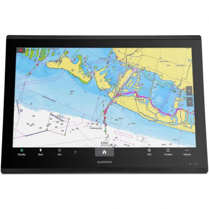 Image of : Garmin GPSMAP 8424 Non-Sonar Chartplotter with Worldwide Basemap - 010-01512-00