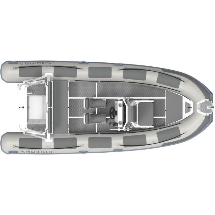 Highfield Patrol 540 Aluminum RIB 17' 9