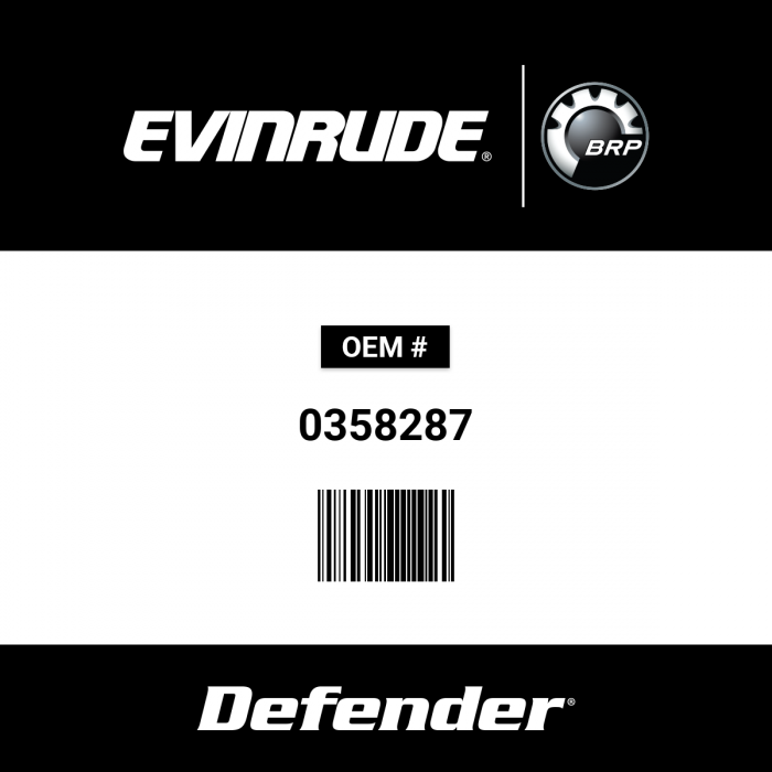Image of : Evinrude Screw 3/8-16 x 1.75 - 0358287