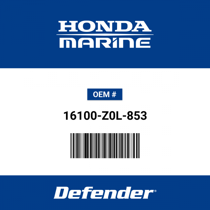 海遥出品 Honda Carburetor Assembly (BB62Z C) - 16100-Z0L-853 | Defender Marine