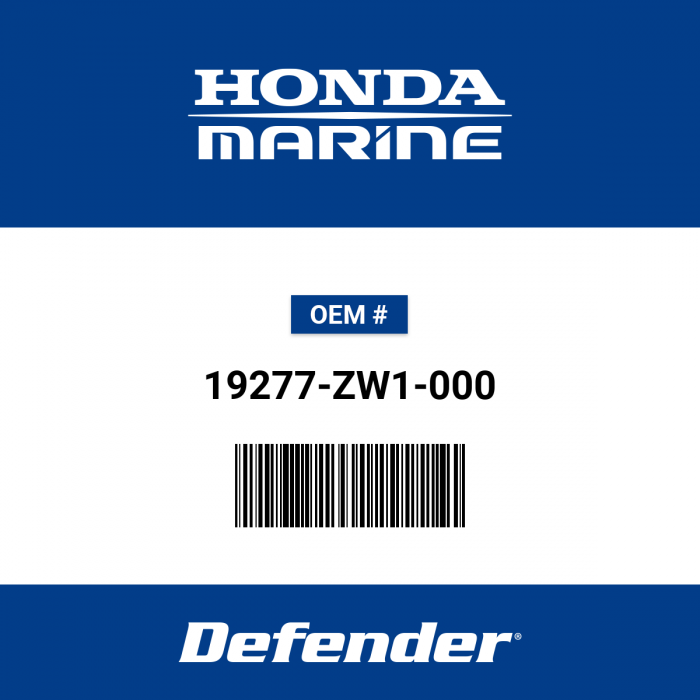Honda 11831-ZW1-000 Rubber Seal Genuine OEM New