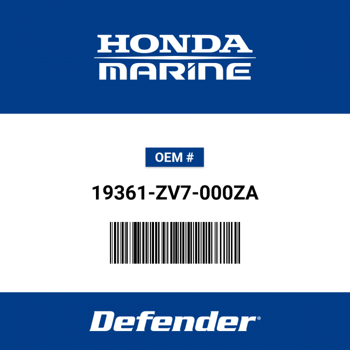 Honda Cover Nh8 - 19361-ZV7-000ZA | Defender Marine