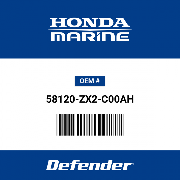Honda Rubex Hub Rubber Bronze - 58120-ZX2-C00AH | Defender Marine