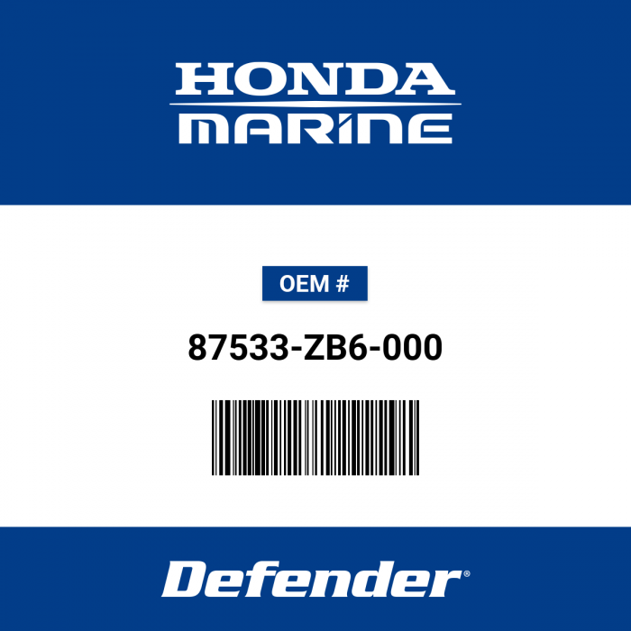 Honda Mark Air Cleaner - 87533-ZB6-000 | Defender Marine