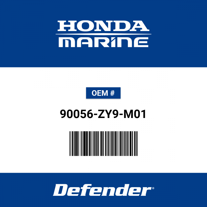 Honda Bolt Flange (6 x 12) - 90056-ZY9-M01 | Defender Marine