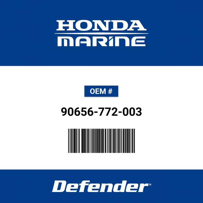 Honda Ring Retaining - 90656-772-003 | Defender Marine