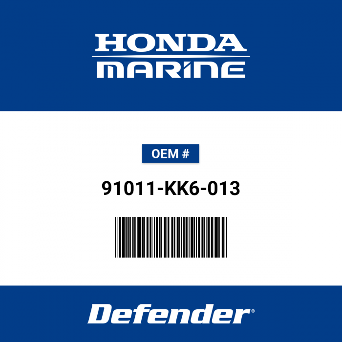 Honda Bearing Radial Ball (16003) - 91011-KK6-013 | Defender Marine