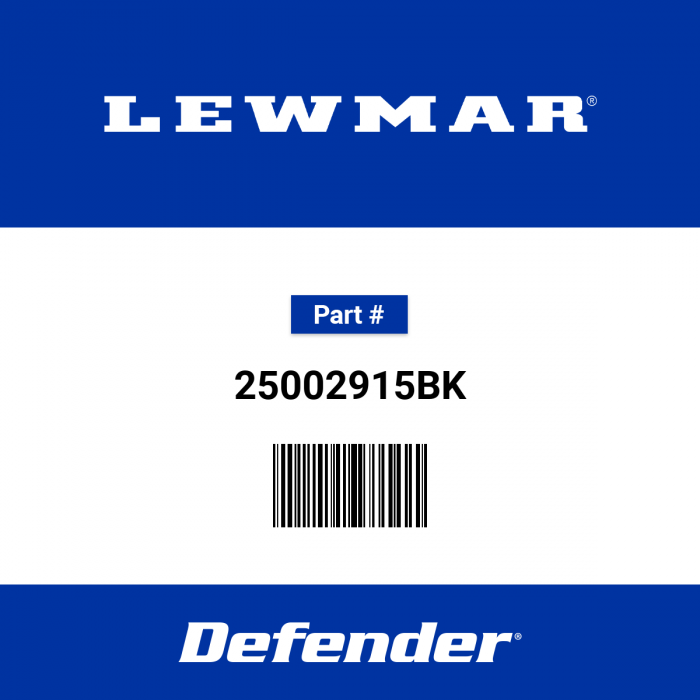 Image of : Lewmar Size 1 Ntr Buffer Mkii Black - 25002915BK
