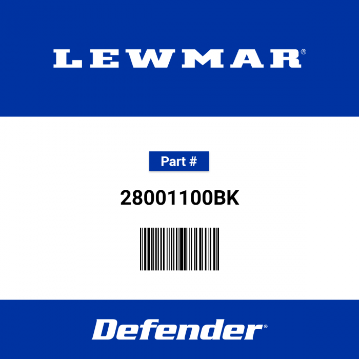 Image of : Lewmar 40 mm Sheave Assembly Black - 28001100BK
